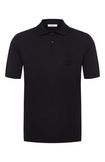 Поло из смеси хлопка и кашемира Bally