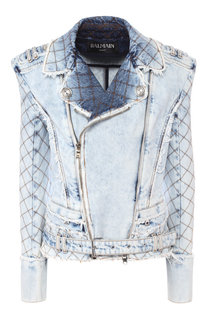 Джинсовая куртка Balmain