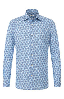Хлопковая рубашка Kiton