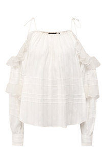 Топ из смеси вискозы и шелка Isabel Marant