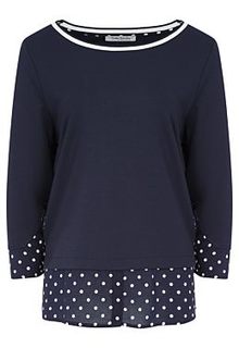 Комбинированный джемпер Betty Barclay