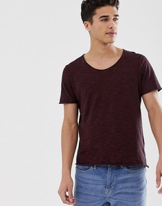 Футболка из 100% органического хлопка Selected Homme - Черный