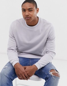 Сиреневый свитшот ASOS DESIGN - Фиолетовый