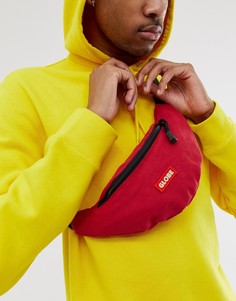 Красная сумка-кошелек на пояс с логотипом Globe - Richmond - Красный
