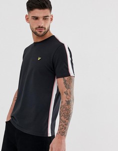 Футболка с полосками Lyle & Scott - Черный