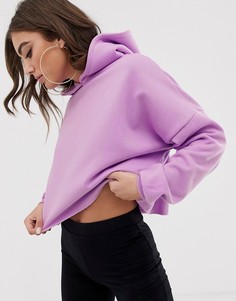 Неоново-сиреневое oversize-худи ASOS DESIGN - Фиолетовый