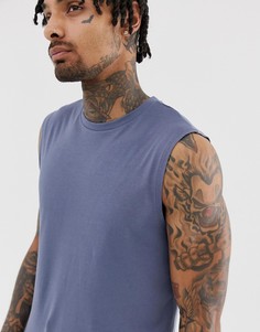 Серая майка из органического хлопка ASOS DESIGN - Серый
