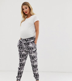 Зеленые джоггеры с принтом New Look Maternity - Зеленый