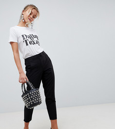 Брюки с узкими штанинами New Look - Черный