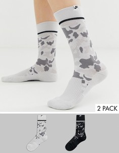 Две пары камуфляжных носков Nike - Мульти