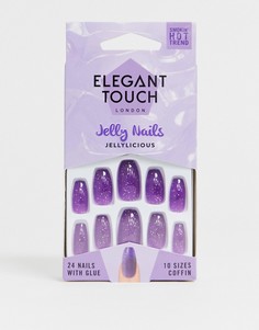 Накладные ногти Elegant Touch - Jellyliscious - Фиолетовый