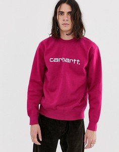 Розовый свитшот Carhartt WIP - Розовый