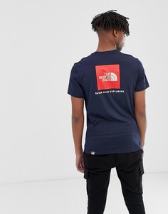Темно-синяя футболка The North Face Red Box - Темно-синий