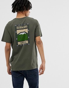 Зеленая футболка The North Face North Faces - Зеленый