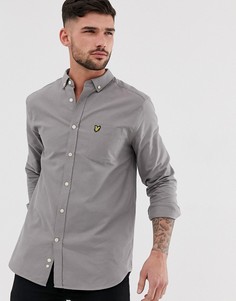 Оксфордская рубашка Lyle & Scott - Серый