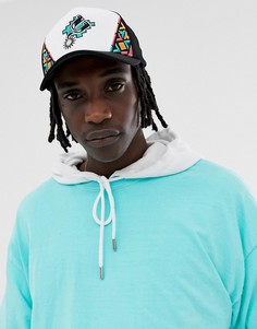 Белая бейсболка Mitchell & Ness 110 San Antonio Spurs - Белый