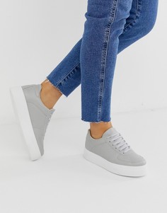 Светло-серые кроссовки ASOS DESIGN Diaries - Серый