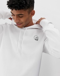 Белый худи с логотипом Cheap Monday - Белый