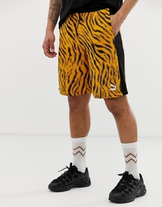 Шорты с тигровым принтом Puma Wild Pack - Оранжевый