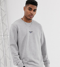 Серый свитшот с логотипом Reebok эксклюзивно для ASOS - Серый