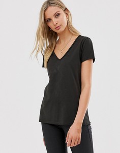 Выбеленная футболка AllSaints - emelyn - Черный