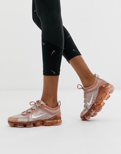 Сиреневые сетчатые кроссовки Nike Running Vapormax 19 - Фиолетовый