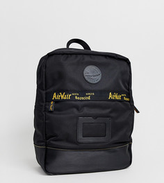 Большой рюкзак с логотипом и кантом Dr Martens - Черный
