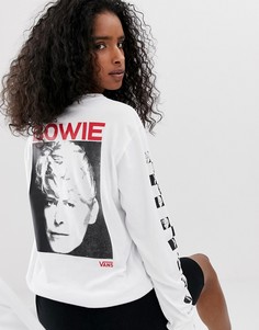 Белый лонгслив Vans X David Bowie - Белый