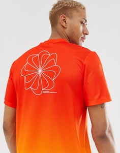 Оранжевая футболка с эффектом градиента Nike Running - Оранжевый