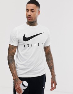 Белая футболка Nike Training Dri-FIT athlete - Белый