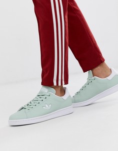 Кроссовки с логотипом adidas Originals Stan Smith - Зеленый