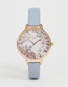 Часы с кожаным ремешком Olivia Burton - British Blooms OB16EG132 - Синий