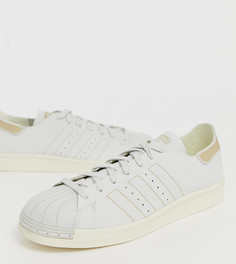Кроссовки унисекс в стиле 80-х adidas Originals superstars - Белый