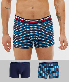 Комплект из 2 боксеров-брифов с контрастным поясом Tommy Hilfiger - Мульти