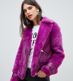 Фиолетовый бомбер River Island - Фиолетовый