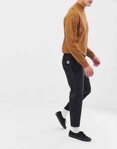 Брюки в тонкую полоску Carhartt WIP Taylor - Черный