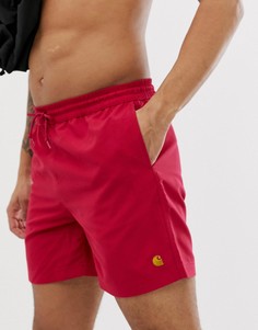 Розовые шорты для плавания Carhartt WIP Chase - Розовый