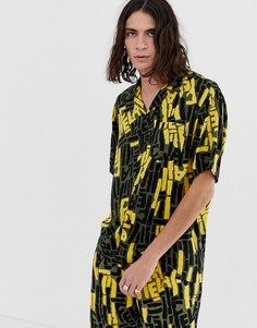 Зеленая рубашка с принтом Carhartt WIP x Fela Kuti - Зеленый