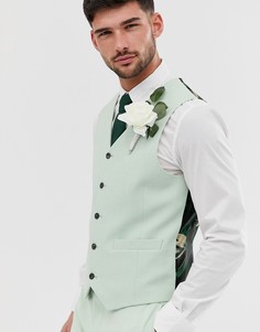Зеленый супероблегающий жилет ASOS DESIGN - Зеленый