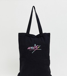 Сумка-тоут в стиле унисекс ASOS DESIGN x glaad - Черный