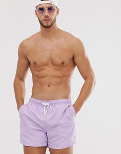 Сиреневые базовые шорты для плавания New Look - Фиолетовый