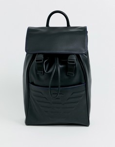 Рюкзак с логотипом Emporio Armani - Черный