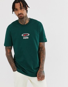 Зеленая футболка Puma Cell Pack - Зеленый