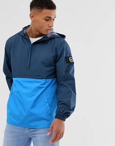 Куртка со вставками Hype - Темно-синий