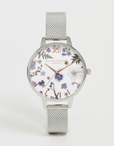 Часы с сетчатым браслетом Olivia Burton Artisan OB16AR09 - Серебряный