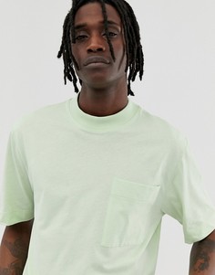 Свободная футболка мятного цвета ASOS WHITE - Бежевый