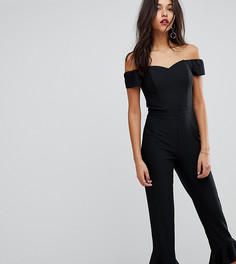 Комбинезон с оборками Miss Selfridge - Черный