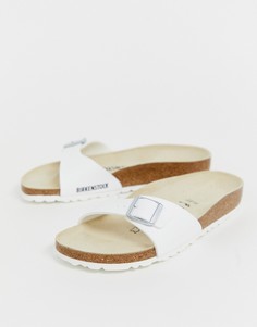 Белые шлепанцы Birkenstock - Madrid - Белый