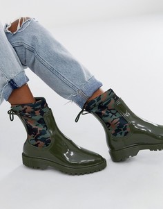 Непромокаемые ботинки ASOS DESIGN - Genius - Зеленый