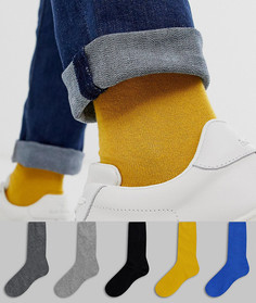 5 пар носков ASOS DESIGN - Набор с скидкой - Мульти